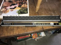 Cased Master Billiards supplies pool cue