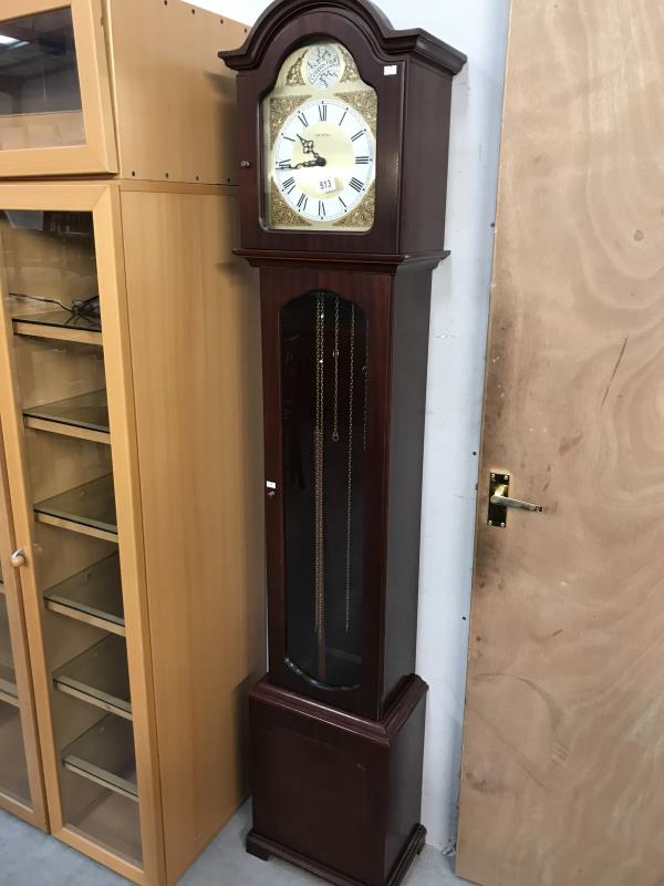 A modern William Widdop Grandfather clock