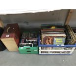 A quantity of assorted LP records,