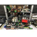 A large quantity of Ertl Thomas The Tank Engine and friends diecast trains etc.