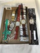 A quantity of wristwatches