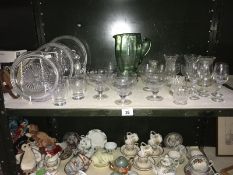 A good lot of glasses etc.