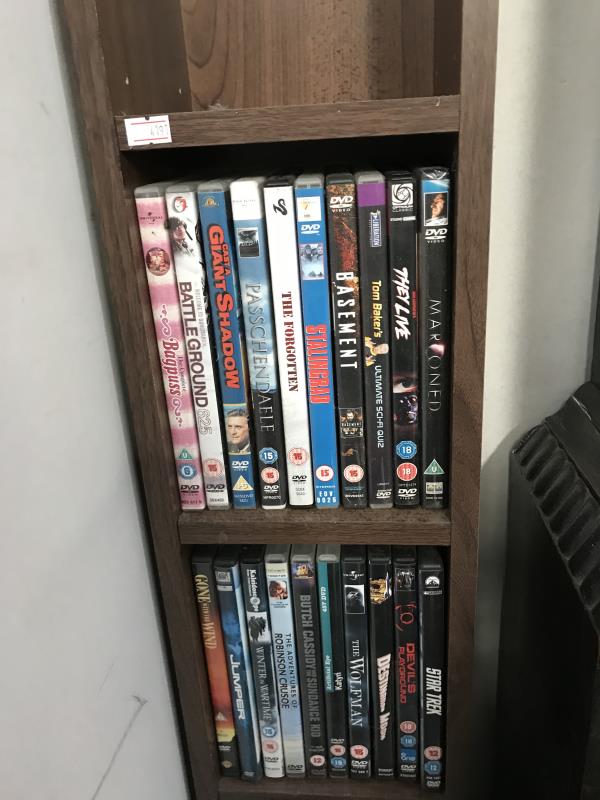 A quantity of Dvd's with shelves - Image 4 of 5