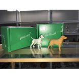 A boxed Beswick Labrador and a boxed Beswick Dalmation