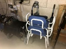 A wheelchair and other mobility aids