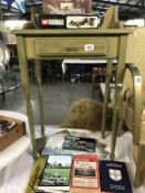 A green painted pine washstand