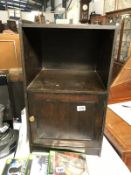 A1930's oak pot cupboard