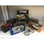 A quantity of boxed diecast including Brumm and Corgi James Bond