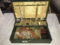 A good box of costume jewellery