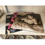 2 Madonna LP records (first album & like a virgin) and a 12" single (hanky panky)