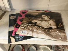 2 Madonna LP records (first album & like a virgin) and a 12" single (hanky panky)