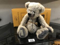 A boxed Dean's limited edition teddy bear