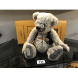 A boxed Dean's limited edition teddy bear