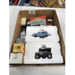 A quantity of unboxed diecast including Corgi, Atlas, Dinky, Yesteryear etc.