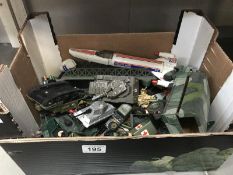 A quantity of military diecast vehicles etc.