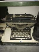 A vintage Underworld typewriter