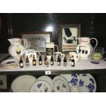 A mixed lot of Guinness items including jugs, tankard etc.