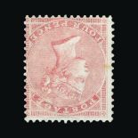 Great Britain - QV (surface printed) : (SG 66aWi) 1855-57 large Garter 4d rose, WATERMARK