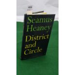 Book – Seamus Heaney, District and Circle, 2006 1st edition in dust jacket