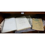 Group of old musical sheets & “Book of Airs from Rossini’s Operas” etc