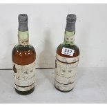 2 x old bottles of Brandy, “Pedro Domecq”, Spain, both corked/sealed (2)