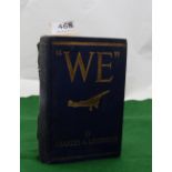 Book – Charles A Lindbergh, “We”, 1928, illustrated