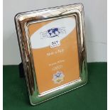 Italian Silver Photo Frame (as new), 18cm x 24cmh