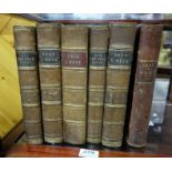 Books - Leather bound Volumes – 4 x “Once a Week”, 2 x “All Year Round”, 1860s (6)