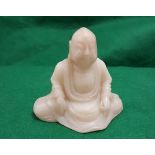 Vintage soapstone figure of a Buddah, 4”h