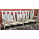 Large Oak Bench (for repair)