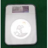 One x 2016 Moon Festival Panda 10oz Silver Coin, NGC PF70 (1)