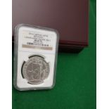 One GB 2014 1 OZ Silver Britannia Mule Coin NGC MS69PL (1)