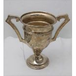 Birmingham Silver Trophy Cup, engraved “Brusna Star Cup, 1933”, (403 grams)