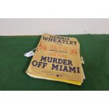 Book - "Murder off Miami" by Dennis Wheatley (1st Edition pub’d Fisher and Knight) (worn cover)