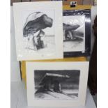 Kilcloney Mor Dolmen - No. 5/20 (1988), Original print, Signed, lower right, Unframed, 26x32 &