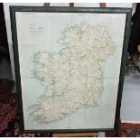 Samuel Lewis - Munster - 6 County Maps of Ireland, Gilt Frame, 44x35 (frame size) & Bartholomews -