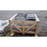 Pallet and Crate of mixed old Slates, some very large, 200+ (very good quality)
