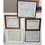 John Powell of the City of Dublin (1760), Legal deed, Framed