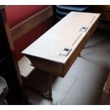 1950s 2-seater School Desk