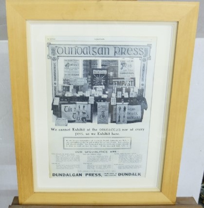 2 x Dundalgen Press, Reproduction prints, Framed, 23x19 & 26 x 22 (frame size) (2)