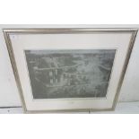 Michael Anthony Little - Galway Jail, Signed, lower right, Framed, 22x25 (frame size)