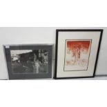 Tom Quinn - Shrine, Photograph, Framed, 17x20 (frame size) & Padraic Reaney - Garden 1 - No. 18/20,