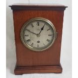 English Fusee Bracket Clock, stamped GvR
