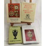 4 Books of English Porcelain Interest, all by Geoffrey A. Godden – “Victorian Porcelain”, “Minton