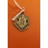 Gold Hurling Medal - HU Championship 1896 stamped Johnson Dublin