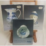 3 Volumes x “The Watney Collection of Fine Early English Porcelain Parts 1, 2, 3 from Sept 1999 -