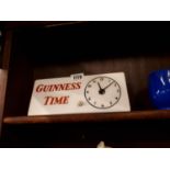 Guinness Time electric clock.