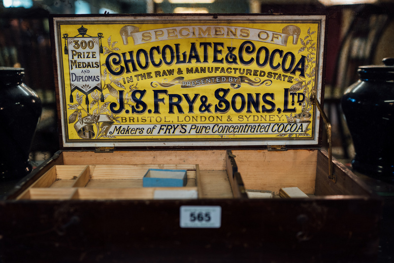 Original Fry's Chocolate box with original label.