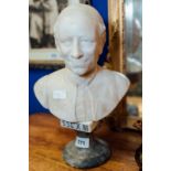 19th C. marble bust of the Pope.