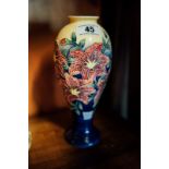 Decorative floral vase.